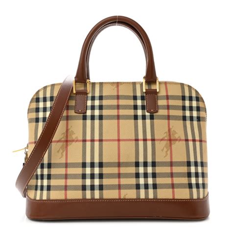 brieftasche haymarket burberry|Burberry's Haymarket Check Top Handle Bag .